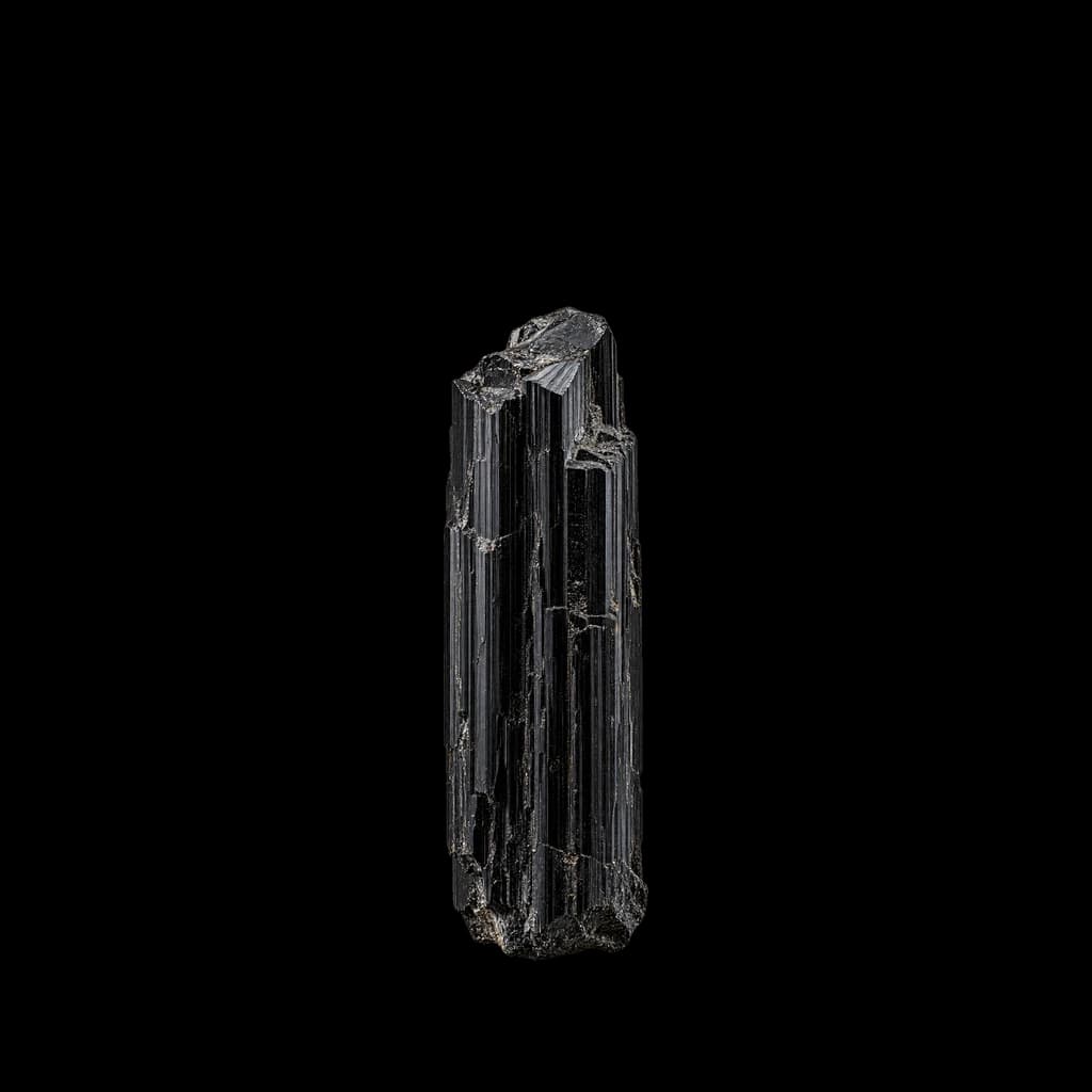 Black Tourmaline, a stone from Tarophia's Lapidary